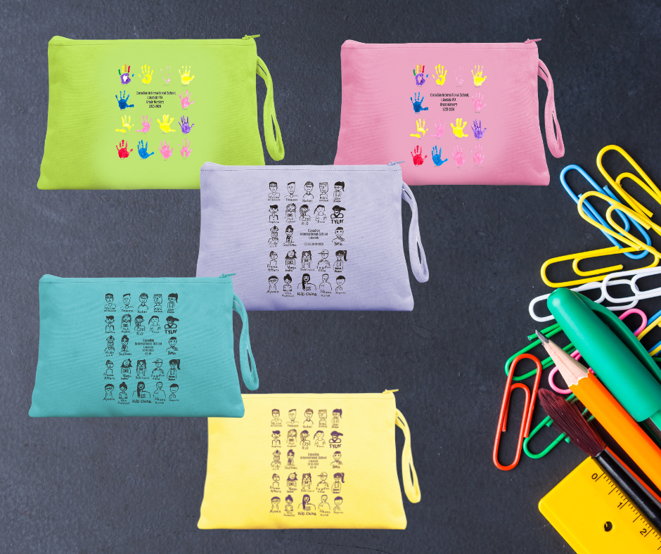 Class Collage Pencil Pouch