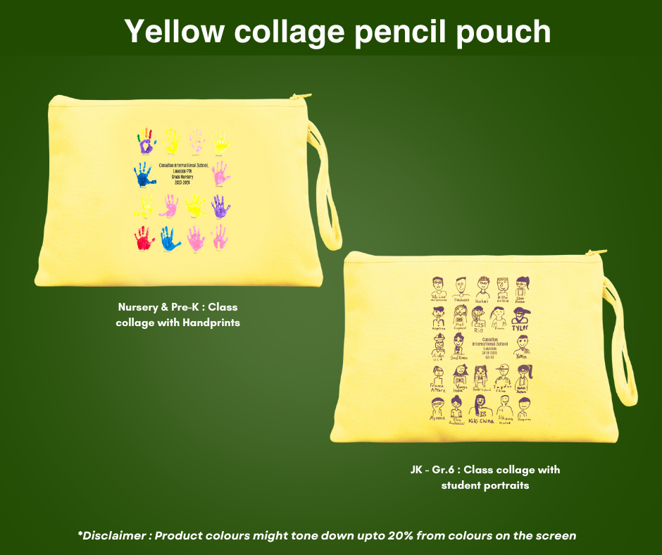 Class Collage Pencil Pouch