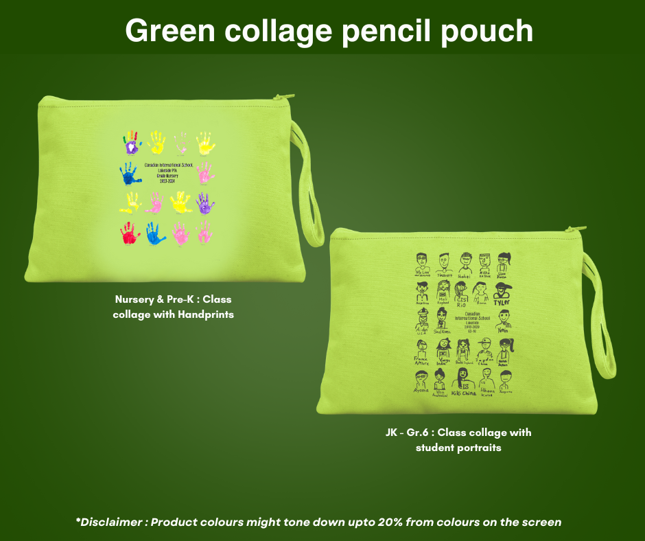 Class Collage Pencil Pouch