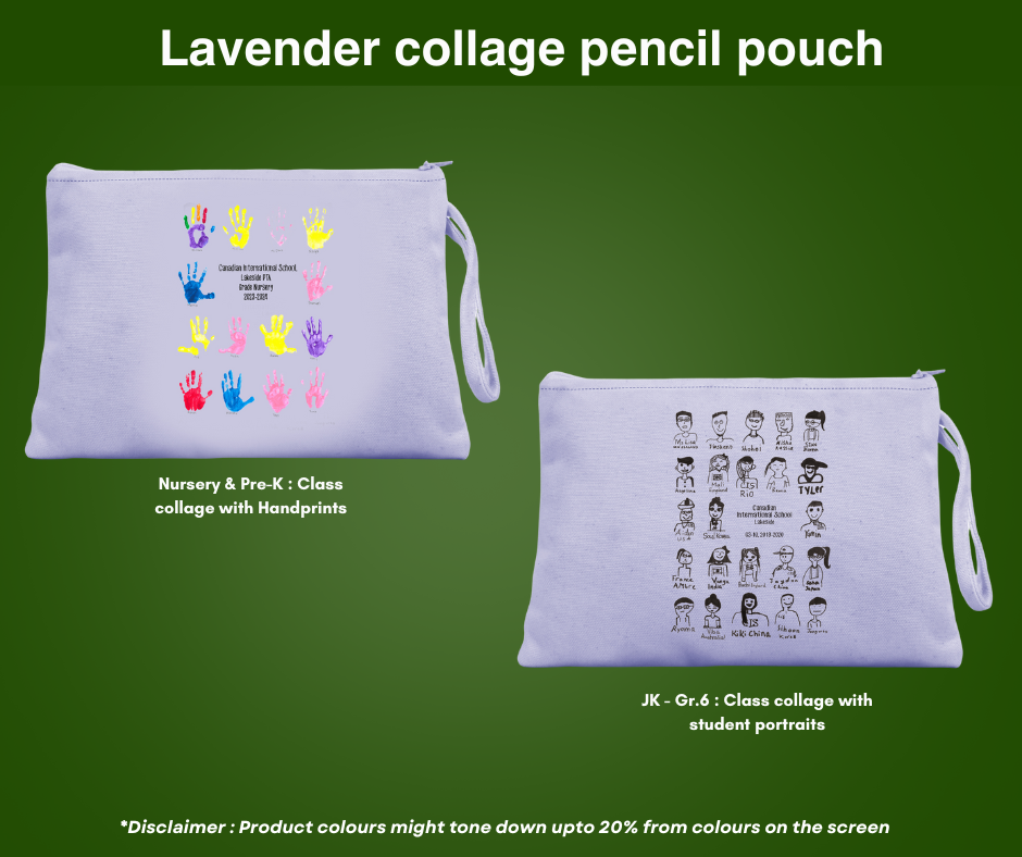 Class Collage Pencil Pouch