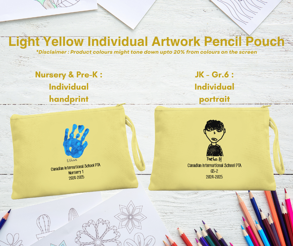 Individual Artwork Pencil Pouch