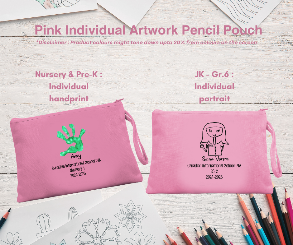 Individual Artwork Pencil Pouch