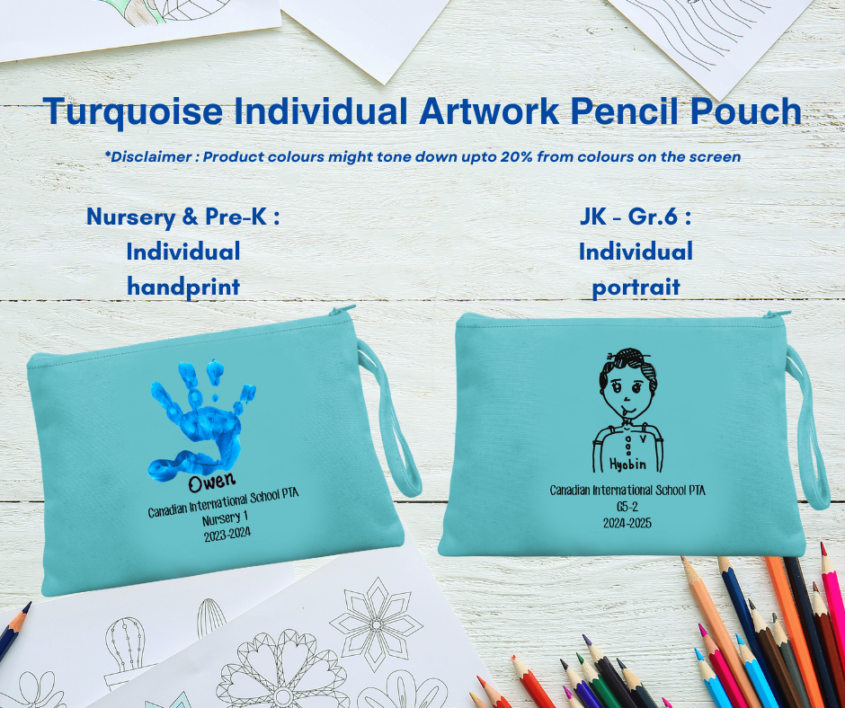 Individual Artwork Pencil Pouch
