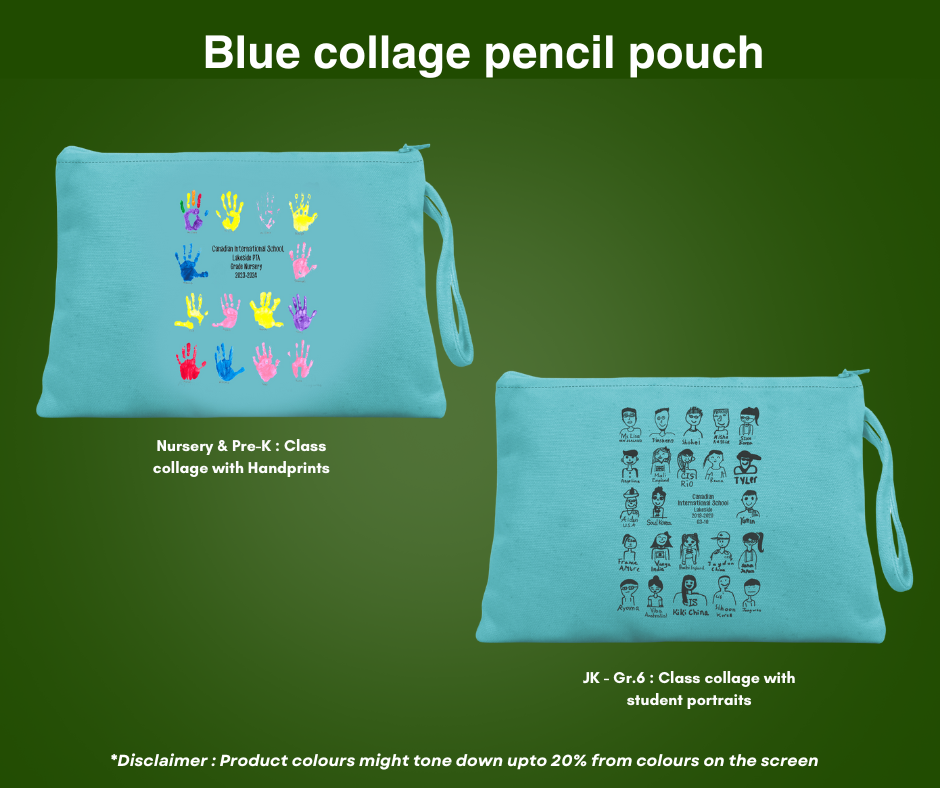 Class Collage Pencil Pouch
