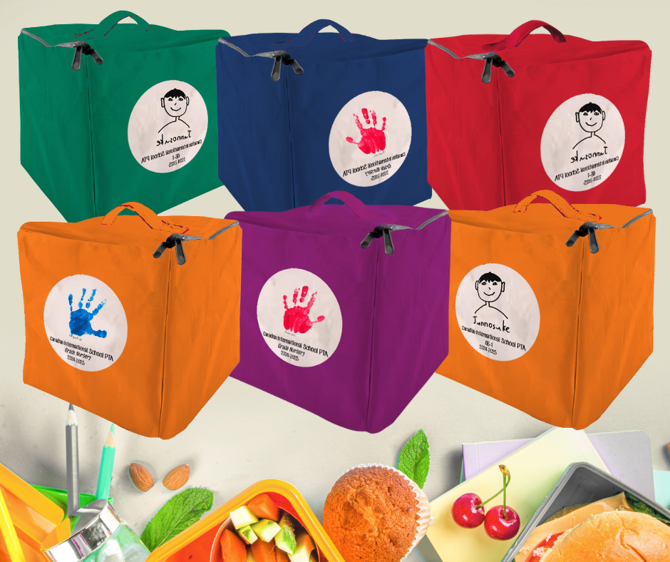 Large Insulated Lunchbags (22*22cms)